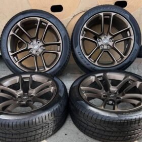 Dodge Charger Scat Pack/Daytona OEM 20" Wheels with Pirelli P Zero Tires and TPMS Sensors (New Condition)